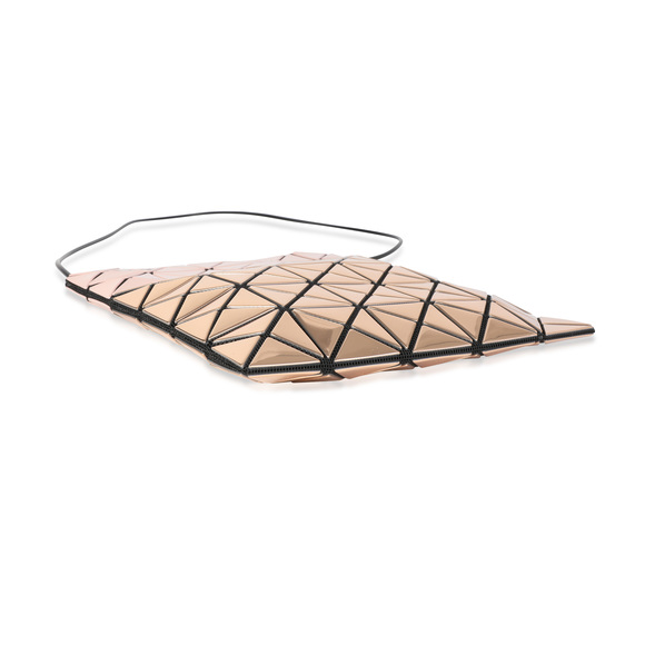Bao Bao Issey Miyake Pink & Rose Gold Vinyl Prism Mini Pochette Matte - Picture 6 of 7